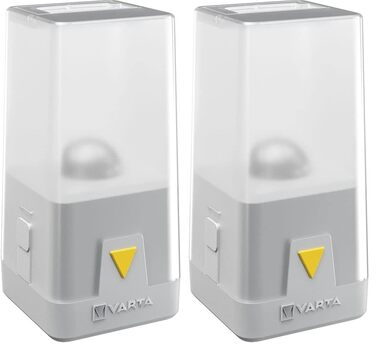 Світлодіодний кемпінговий ліхтар VARTA, Outdoor Ambiance L10, з функцією дімування та різними режимами кольору, кемпінговий ліхтар з 3 батарейками типу АА, для риболовлі, використання на свіжому повітрі, відключення електроенергії, надзвичайних ситуацій, 