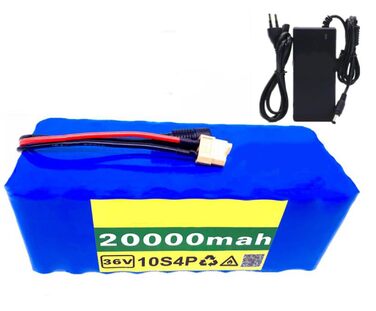 Акумулятор для електровелосипеда, із зарядним пристроєм 20 Ah 10S4P 36 V акумулятор E-велосипед E-велосипед Електричний велосипед Li-Ion XT60 Plug
