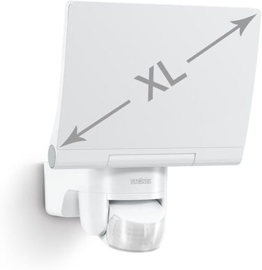 Світлодіодний прожектор Steinel XLED Home 2 XL S, 2124 лм, датчик руху 180, 19,3 Вт, повністю поворотний, теплий білий (3000 K), для зовнішнього використання, білий