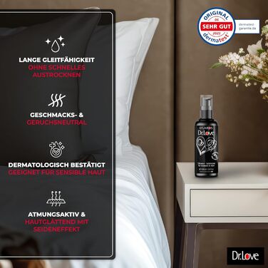 Лубрикант Dr.Love Premium силіконовий, 100 мл