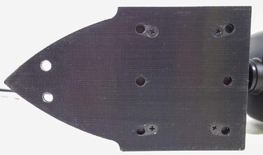 Орбітальна шліфувальна машина MAKITA BO4565K 200 Вт, чорна, синя