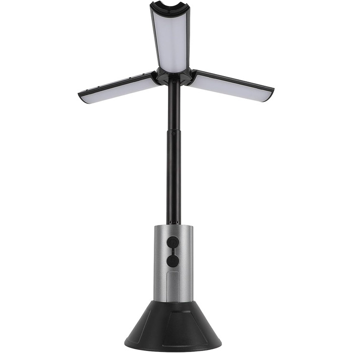 Телескопічний кемпінговий ліхтар Taidda, акумуляторний, 3000 мАг, багатофункціональний портативний ліхтарик з регульованим на 270 градусів лезом лампи та знімним абажуром, для кемпінгу