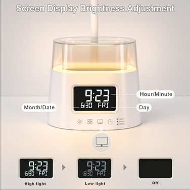 Дитяча настільна лампа EMOBACO, світлодіодна настільна лампа з RGB-підсвічуванням.