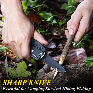 Мультитул Кишеньковий ніж Інструмент Подарунки Багатофункціональний інструмент Туристичні аксесуари 18 в 1 Мультитули Складаний ні