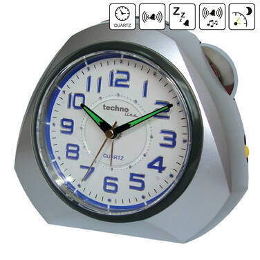 Годинник настільний Technoline Modell XXL Silver (Modell XXL silber)