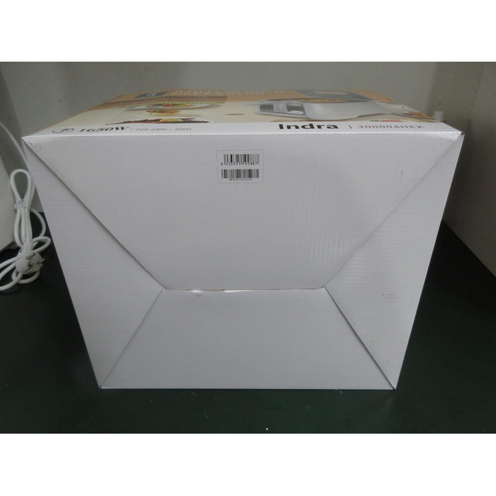 Фритюрниця Aigostar з олією, 1650 Вт, фритюрниця 2.5 л з оглядовим вікном, контроль температури, світловий індикатор, білий