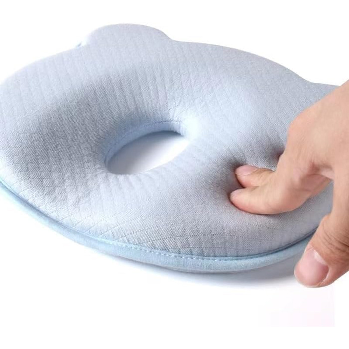 Ортопедична дитяча подушка Baby Pillow Against Flat Head Дитяча подушка Memory Foam для новонароджених 0-12 місяців, Подушка проти деформації голови Baby