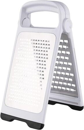 Терка з нержавіючої сталі Duiaynke, легко чиститься, нековзна ручка, конструкція отвору для підвішування, кухонні інструменти, складна двостороння терка