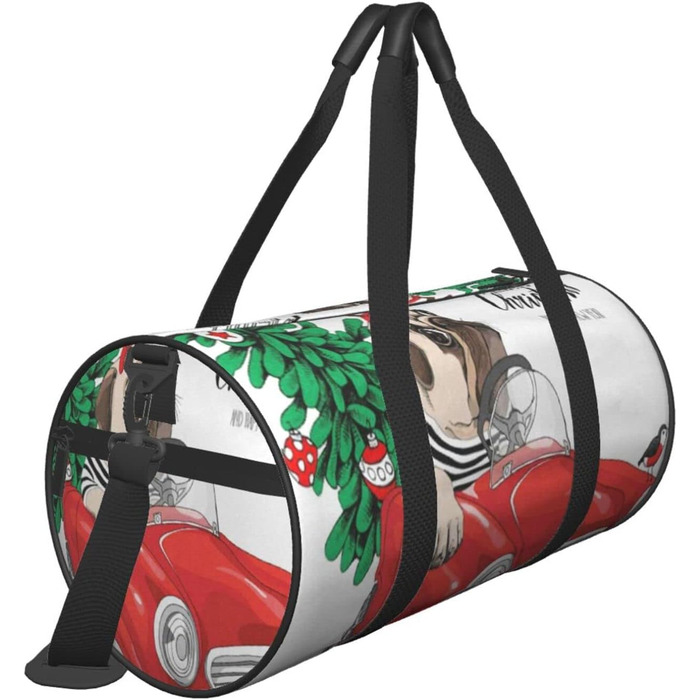 Велика дорожня сумка з написом З Різдвом, спортивна сумка для чоловіків та жінок, сумка для подорожей, спортивна сумка