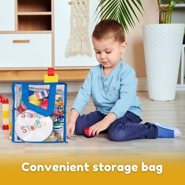 Діти від 3 років Інструменти Монтессорі з 15 предметів Дитячі брязкальця Яйця Baby Sound Wood Musical Toy Барабан Музичні інструме