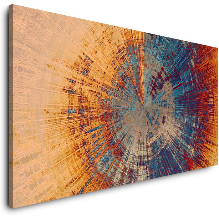 Абстрактний живопис 120 шт. 60 см Панорама полотна Картина XXL розмір Настінне мистецтво Вітальня Декоративне мистецтво Принти