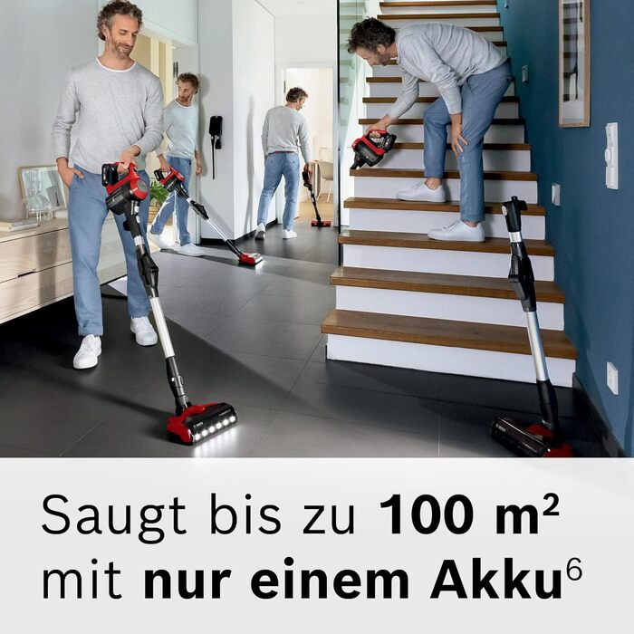 Акумуляторний пилосос Bosch Unlimited 7 ProAnimal BKS711PET, акумуляторний пилосос для прибирання шерсті домашніх тварин, без мішк