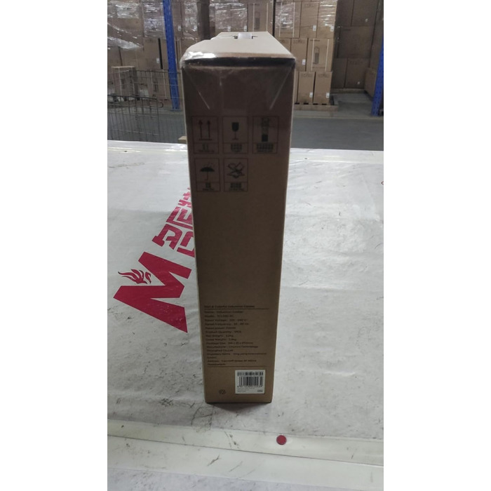 Індукційна плита TOKIT Індукційна плита Автоматичне визначення каструлі 2100 Вт 1-кнопкове керування 16 мм Ультратонка кришталева поверхня су-від подряпин сірого кольору