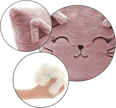 М'яка подушка для дітей, пухнаста декоративна подушка з наповнювачем, дитяча подушка, декоративна подушка для дитячої кімнати, при