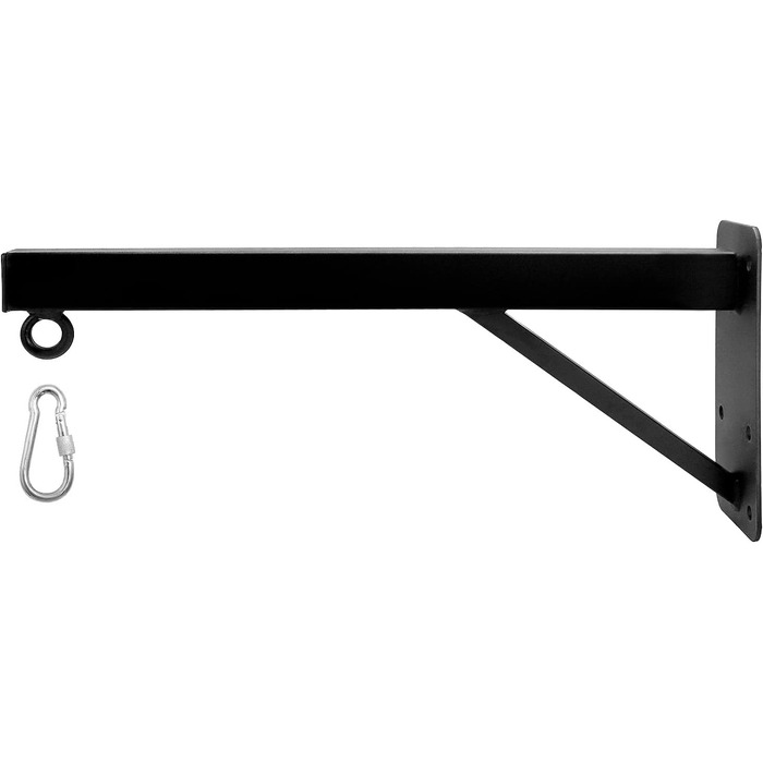 Настінний кронштейн для боксерської груші в комплекті з кріпильними гвинтами - міцна сталь - 60 см - вантажопідйомність 150 кг