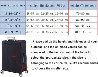 Еластичний захисний чохол LEAFOREST для валіз, еластан, водовідштовхувальний, підходить для валіз 48,5-81 см, розмір S, Фламінго