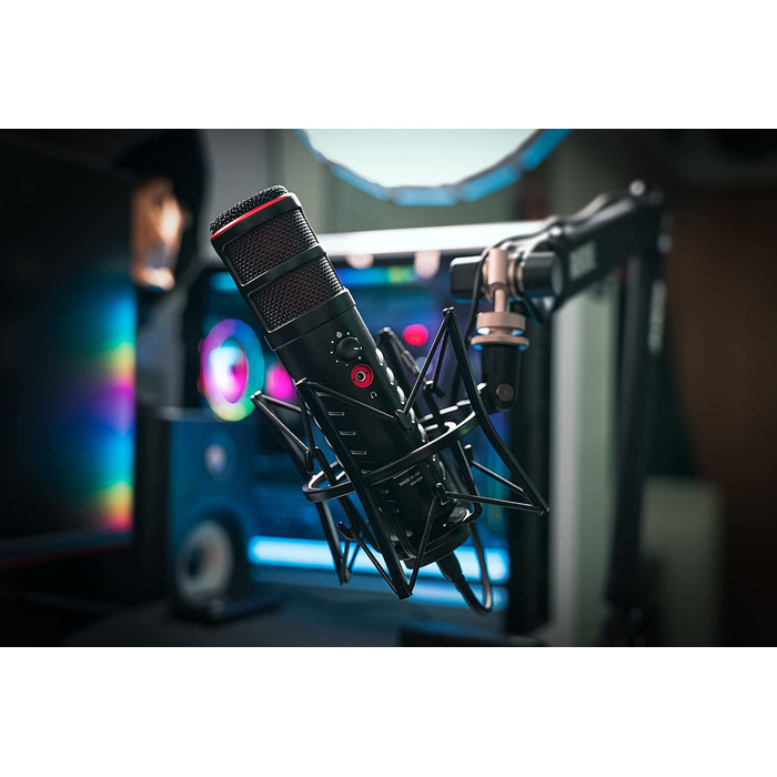 �DE X XDM-100 Професійний динамічний USB-мікрофон і рішення для віртуального мікшування для стримерів та геймерів Одинарний