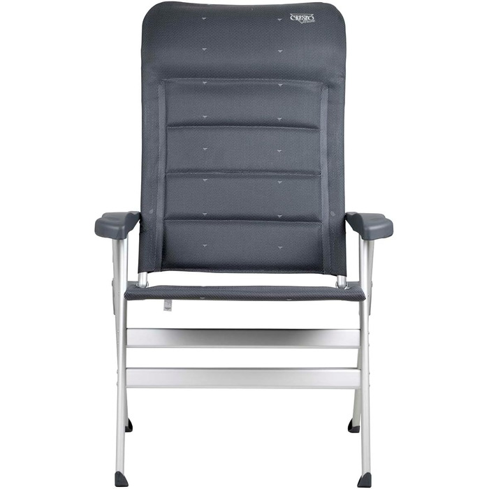 Крісло для кемпінгу Crespo XXL AL/238-DL, темно-сіре, одномісне