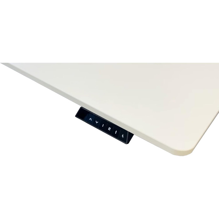 Стіл з регульованою висотою Електричний стіл з можливістю сидіти/стояти, ергономічний та регульований, ідеально підходить для домашнього офісу та робочого місця З пам&39яттю положення Висота 73118 см