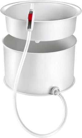 Парова соковижималка для фруктів та овочів Della Casa, пластик, біла, 28.4 x 16.9 x 28 см, 895250