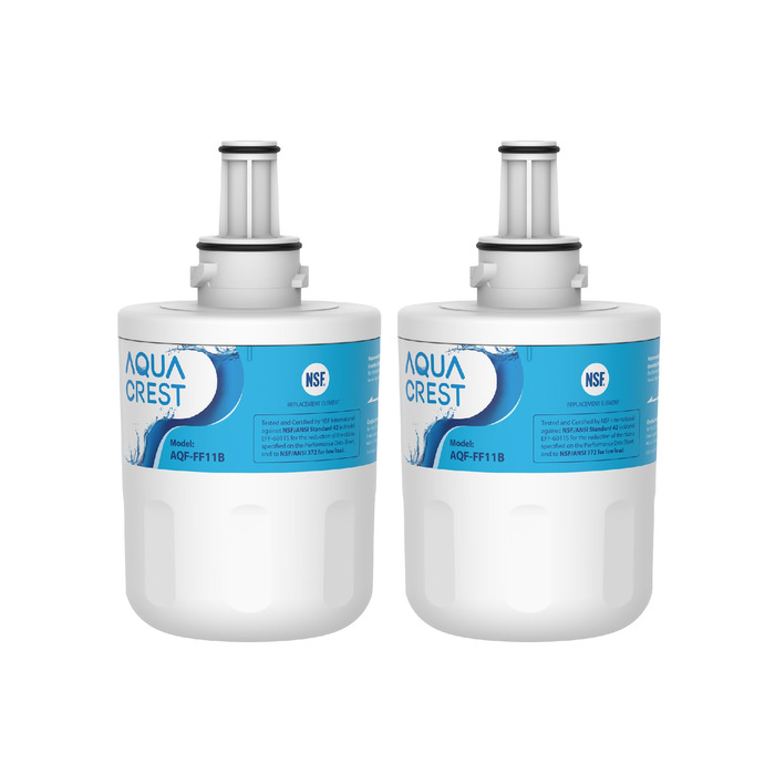 Фільтр для води AQUACREST для холодильників Samsung AquaPure Plus DA29-00003G, DA29-00003B, DA29-00003A, DA97-06317A, HAFCU1/XAA, HAFIN2/EXP APP100 WF289 (2 шт.)