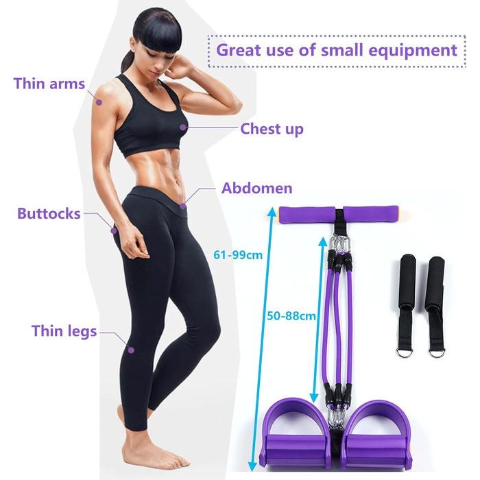 Тренажер для пресу, еспандер для бодібілдингу, тренажер для пресу, багатофункціональний тренажер, тренажер для тренувань сидячи, еластична стрічка опору, багатофункціональний тренажер для ніг, силовий тренування рук, регульований опір