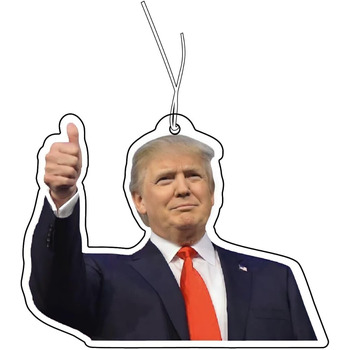 Х-ароматична ялинка з мотивом Дональда Трампа, кумедний автомобільний ароматизатор, тюнінгова ялинка для автомобіля, освіжувач пов