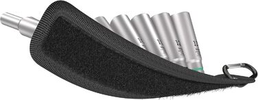 Набір головок Wera 05004525001 Deep, 1/4 привід, 9 предметів