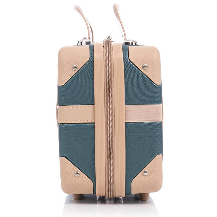 Бьюті-кейс Semi Line 10L Green-Navy (T5838-1)