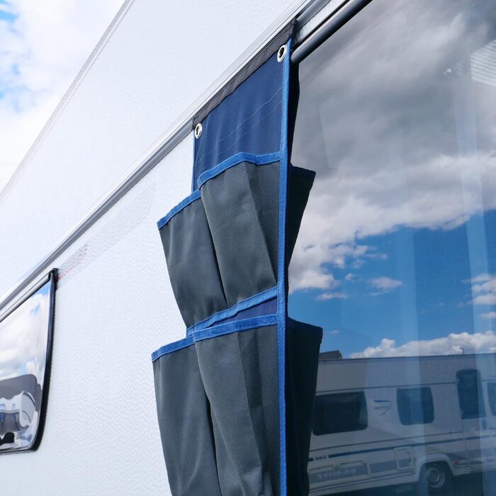 Кишеня для органайзера GEAR Caravan - Підвісна полиця для намету, тенту, каравану 140 х 30 см, 9 відділень