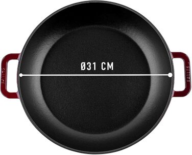 Чавунна каструля Sally's 'Samira deluxe - міцна та високоякісна перлина для ідеального приготування їжі - об'ємом 2,2 літра, для в