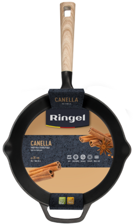 Сковорода чавунна 20 см Canella Ringel