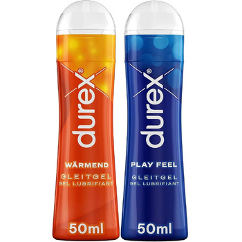 Набір гель-лубрикантів Durex Play Feel & Wärmend, 2 × 50 мл