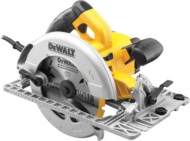 Переносна циркулярна пила DEWALT (1350 Вт, глибина різання 61 мм, пиляльний диск Ø 190/30 мм, вкл. захисний кожух для відведення п