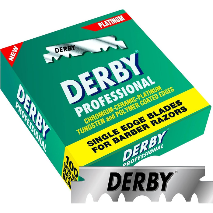 Леза для бритви Derby Professional 5 x 100 шт.