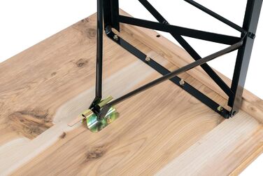 Пивний намет Stagecaptain BBT-170 Hirschgarten, стіл 170 см, 2 шт. - 2 міцних пивних столи (170 см завдовжки) - Лакована поверхня - Складаний - Легко зберігати та транспортувати