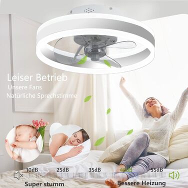 Стельовий вентилятор Wildcat з підсвічуванням, тихий сучасний світлодіодний з пультом дистанційного керування таймером вентилятора