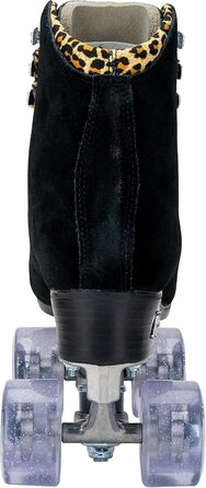 Роликові ковзани Moxi - Panther - Веселі та модні жіночі роликові ковзани Чорна замша 2