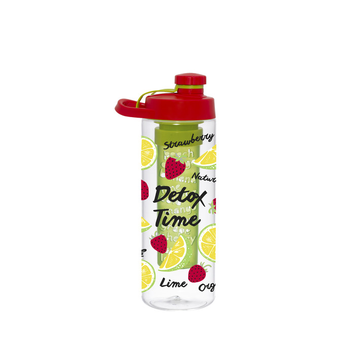 Пляшка для спорту HEREVIN Screw cap-Strawberry-Detox (6515765)