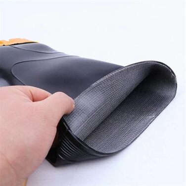 Чоловіче гумове взуття, чоловічі гумові чоботи, взуття для роботи, кухні, водонепроникне чоловіче взуття, дощова автомийка, чорні, розмір 43 EU