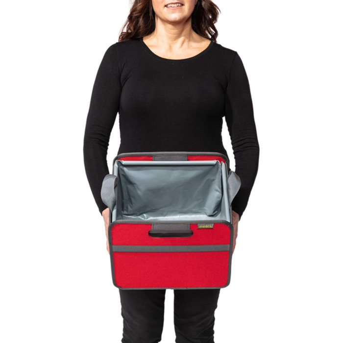 Вставка для умивальника meori для складних ящиків SL, сіра, 15 літрів, зварні шви, захист від протікання, складана, кемпінгова раковина, компактна