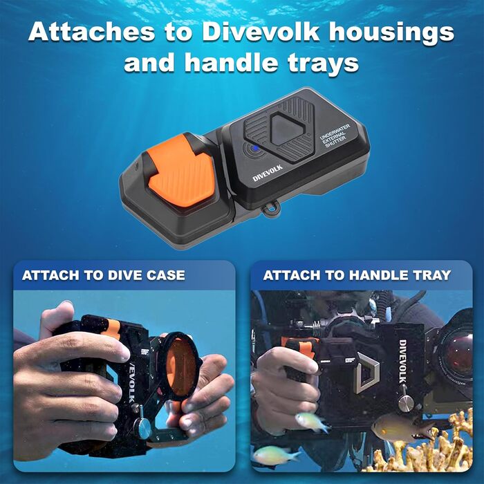 Система підводного зовнішнього завантаження DIVEVOLK для корпусів Seatouch 4 Max Plus