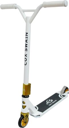 Самокат Cox Swain Stunt Scooter X-385, компресія SCS, вилка з ЧПУ, 100 мм PU / алюмінієві колеса, ABEC 9, діти дорослі, початківці