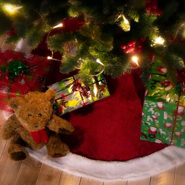 Преміум різдвяна спідниця для ялинки 150 см com-four