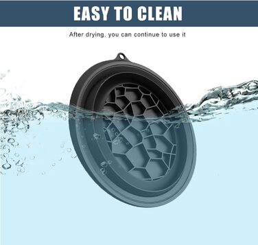 Складаний умивальник із вбудованим лотком для кубиків льоду, силіконовий крижаний складний умивальник для обличчя, охолоджувач води з льодом для обличчя для заспокоєння шкіри, зменшує набряки