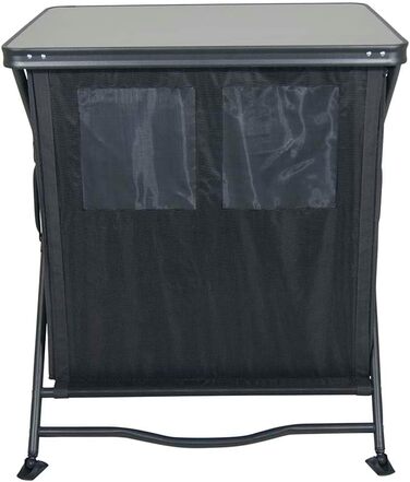 Складана шафа-стіл із тканини, комод-караван, чорний, синій, 25 фунтів, 104