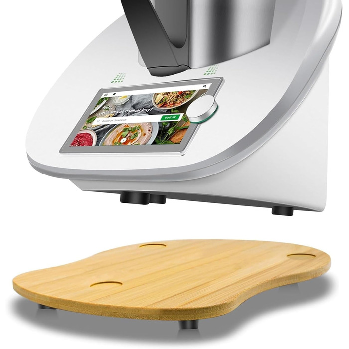 Розсувна дошка для Thermomix TM6 TM5, бамбукова розсувна дошка Аксесуари Швидкорухома дошка для кухонного комбайна Thermomix Vorwerk Ковзна дошка для Thermomix TM6