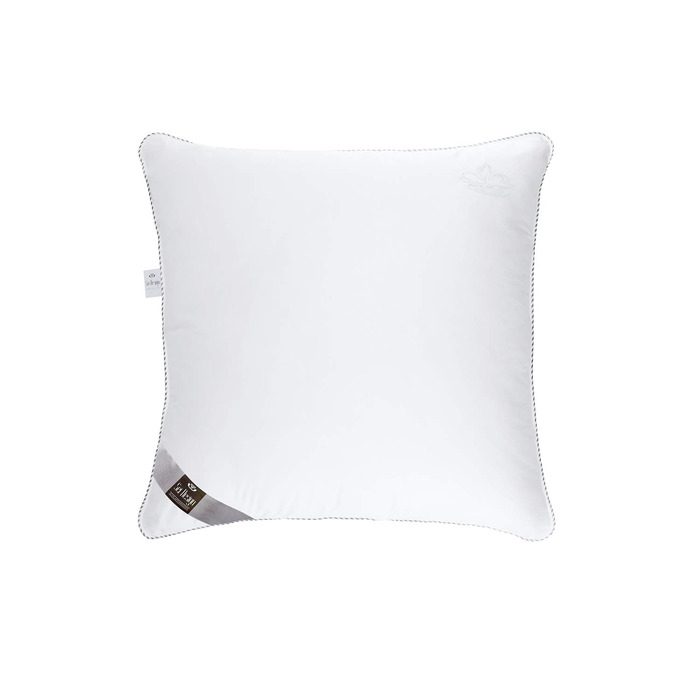 Дизайнерська подушка sei kotex 80x80 Бавовняна подушка SWAN de Luxe - Подушка для сну з пуховим покриттям 80 x 80 см Swan De Luxe 1
