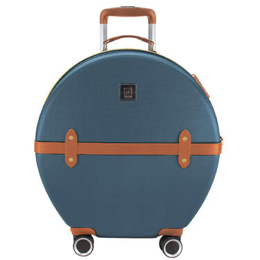 Валіза Semi Line 24' (M) Blue/Brown (T5672-3)