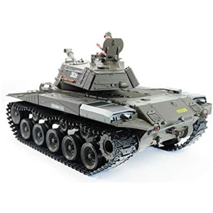 Радіокерований танк Heng Long Walker Bulldog M41, масштаб 116, з димом та звуком
